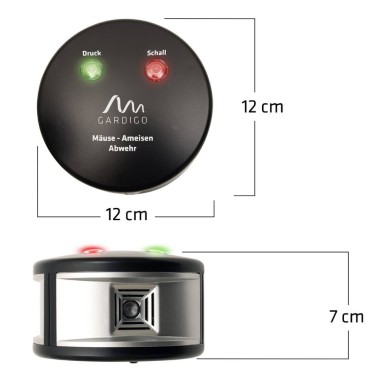 Repellente per Topi Duo - Dimensioni