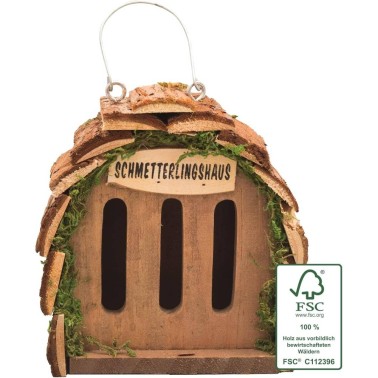 Casa per Farfalle Legno non trattato