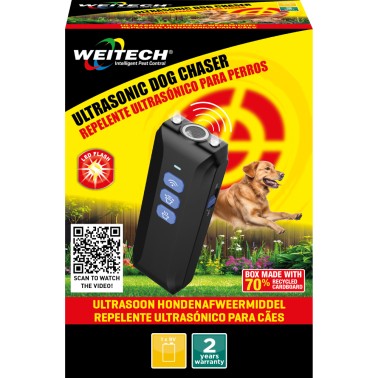 Repellente per Cani a Ultrasuoni - WK0107