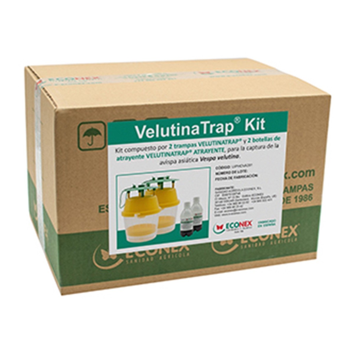 VELUTINATRAP KIT - Trappole e Attrattivi per Vespe Velutine