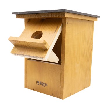 Casetta Nido per Gheppi in Legno Massello