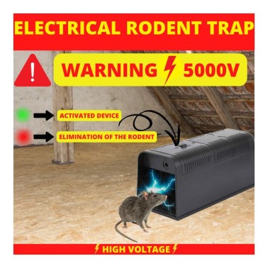 Trappola Elettrica per Topi e Ratti – Weitech WK0650