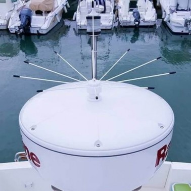 StopGull Keeper Installato sul Radar della Barca