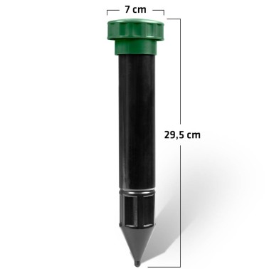 Dimensioni Dissuasore per Talpe a Batteria