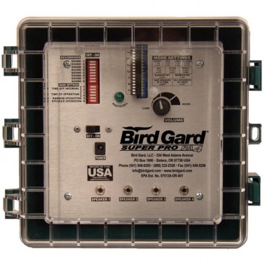 Unità Centrale del Bird Gard Super Pro PA4 con Coperchio Chiuso